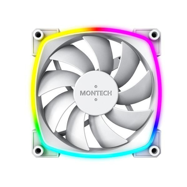 Корпусний вентилятор 120MM AX120 PWM WHITE MONTECH