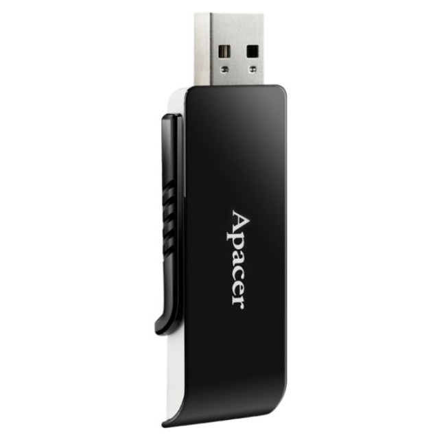 Flash Drive Apacer AH350 32GB USB 3.2 (AP32GAH350B-1) Black