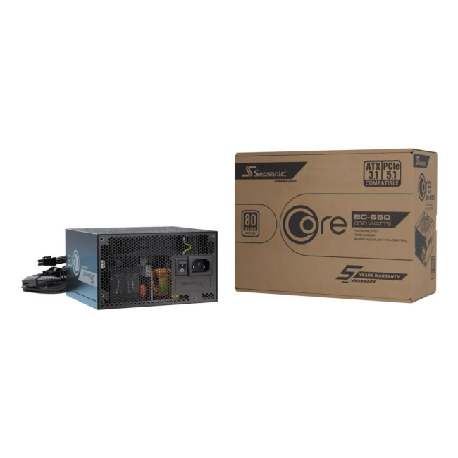 Блок живлення ATX 650W CORE BC-650 ATX31 SEASONIC