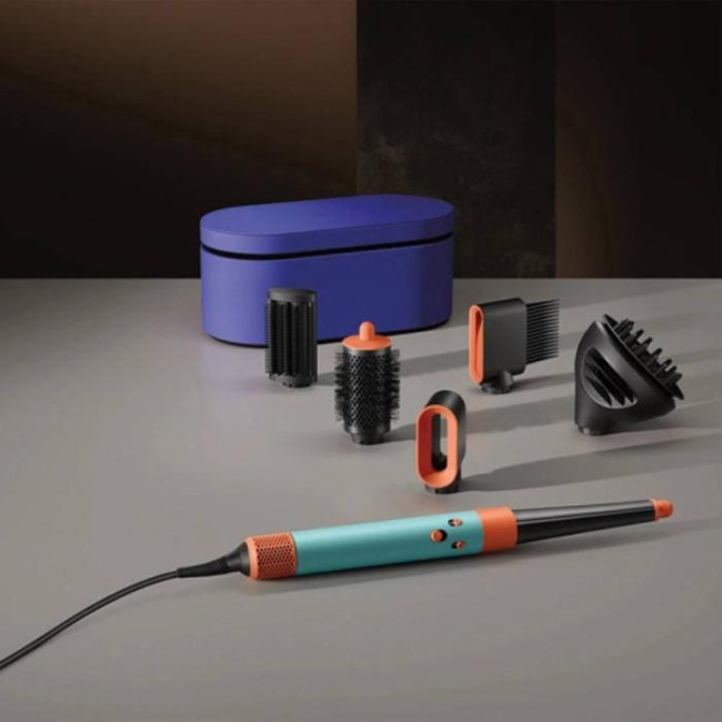Фен Dyson HS08 Airwrap ID Curly/Coily Vinca Blue/Topaz (533759-01)