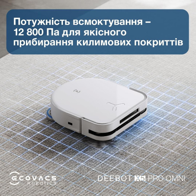 Робот-пилосос DEEBOT X5PRO OMNI DDX39 WH ECOVACS