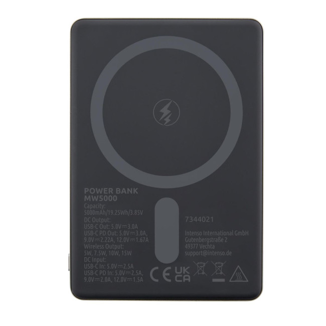 Портативний зарядний пристрій USB 5000MAH MAG CHAMPAGNE MW5000 7344021 INTENSO