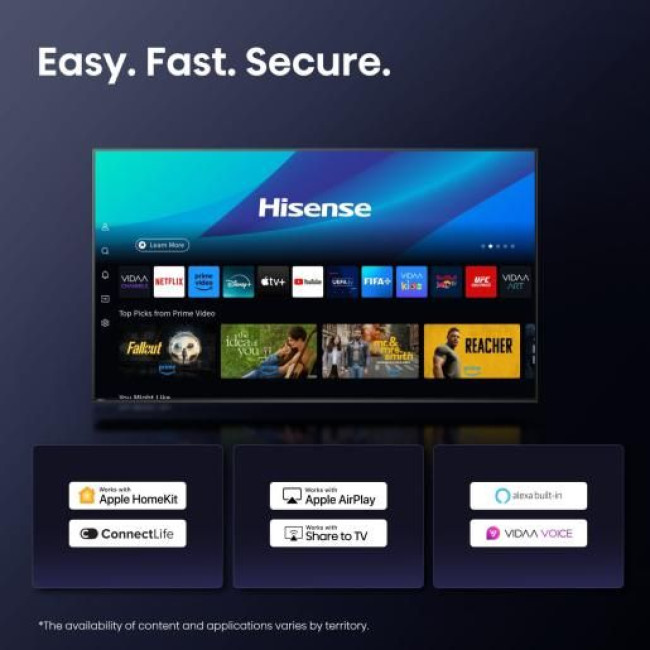 LED-телевізор Hisense 43E7Q PRO 