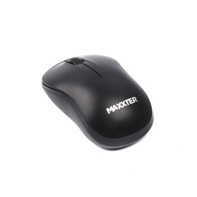 Миша бездротова, 3 кнопки, оптична, 1200 DPI, USB, чорний