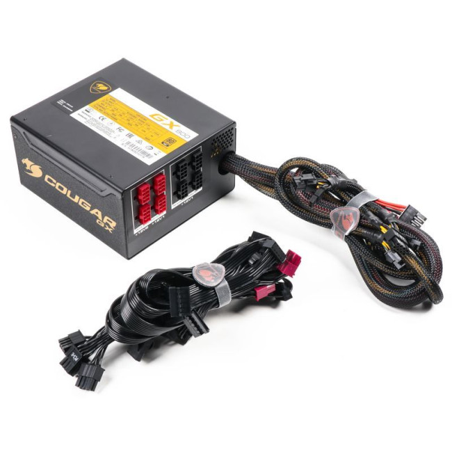Блок живлення 800 Вт, 80 Plus Gold, Modular, 140 мм Ultra Quiet Fan, 10 SATA + 4PCI-E