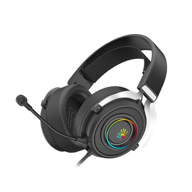 Ігрові навушники з мікрофоном, об'ємний звук, RGB підсвічування, USB+3.5 jack