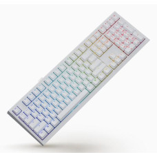 Клавіатура бездротова Ducky One X Wireless магнітні перемикачі, білий