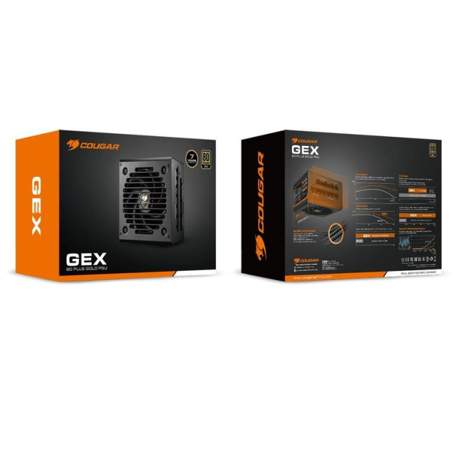 Блок живлення 650 Вт, 80 Plus Gold, Modular, 120 мм Silent Fan, 8SATA + 4PCI-E