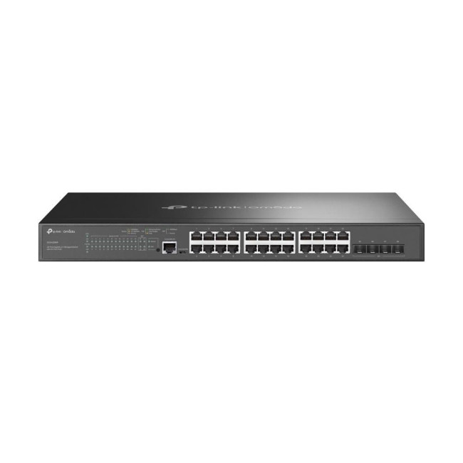 JetStream 28-портовий гігабітний L2 керований комутатор з 24 портами PoE+, SG3428MP TP-LINK