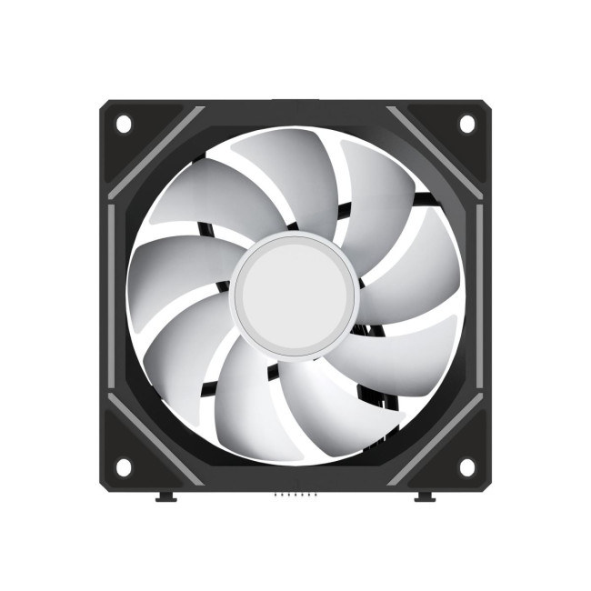 Корпусний вентилятор 120MM GAMMA F12 UNI ARGB чорний (GAMMA-F12-BK1AM00U-GL) OCYPUS