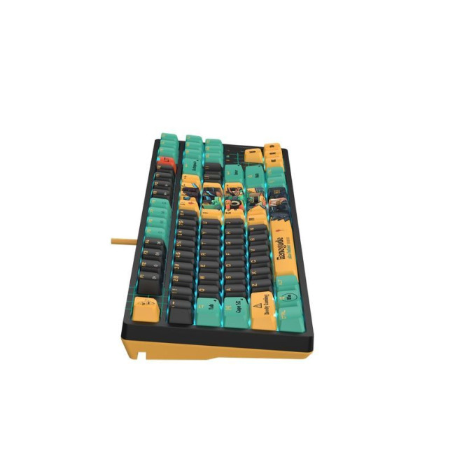 Клавіатура оптична ігрова, USB, RGB підсвічування, Alpha Optical Switch