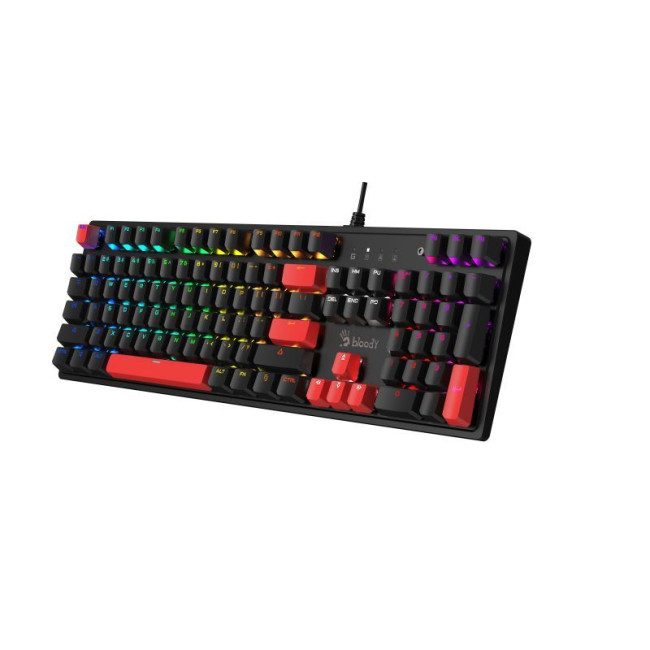 Клавіатура механічна ігрова, USB, RGB підсвічування, BLMS Switch Red Switch