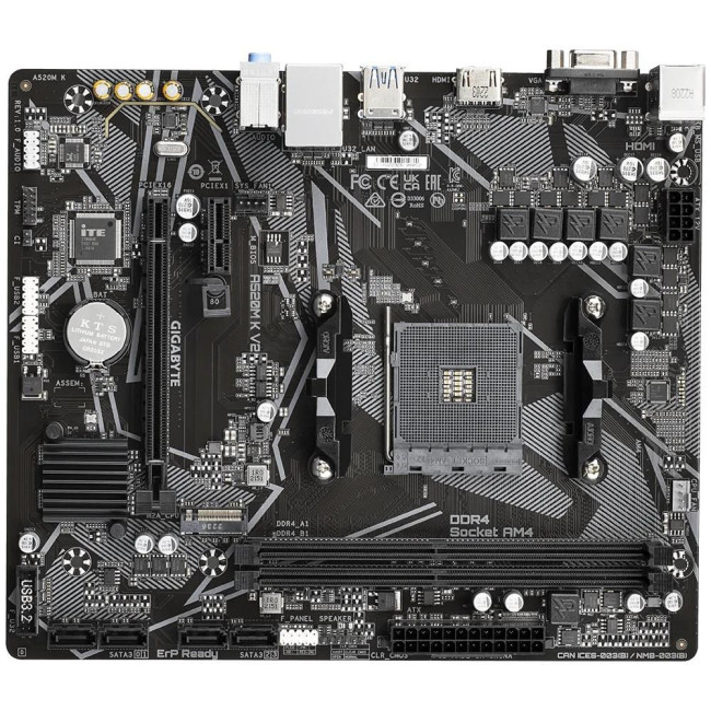 Материнська плата AMD A520 SAM4 MATX A520M K V2 1.1 GIGABYTE