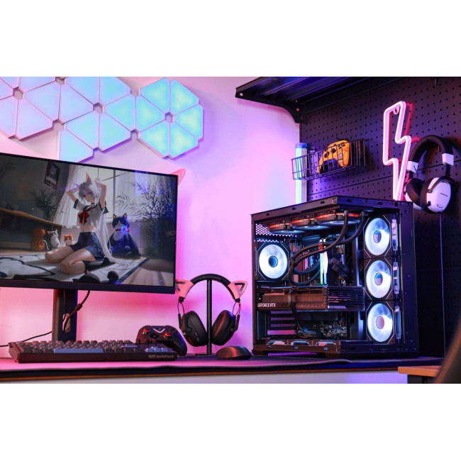 CASE FULL TOWER EATX W/O PSU/C280 BLACK DARK FLASH