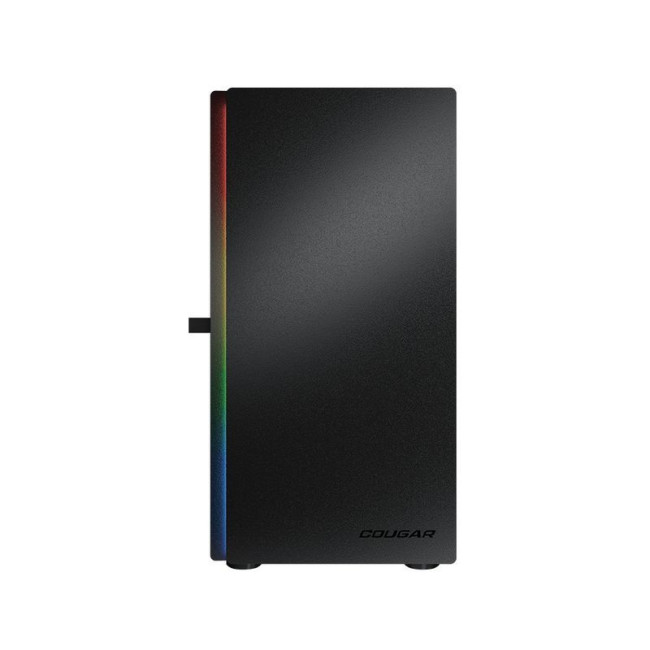 Ігровий корпус, 1*120mm ARGB, вентилятори передвстановлені, Mini ITX / Micro ATX, скляне вікно