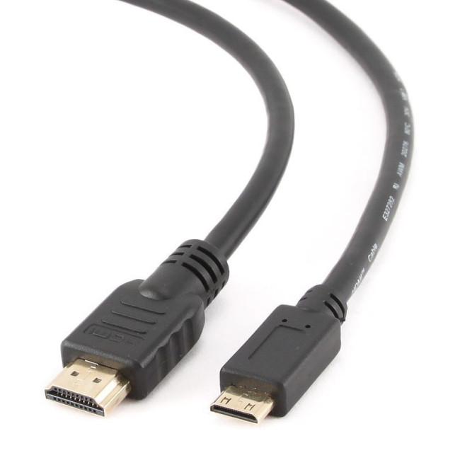 Кабель HDMI-C (mini) HDMI V.2.0, 4К 60Гц, з позолоченими контактами, 4.5 м