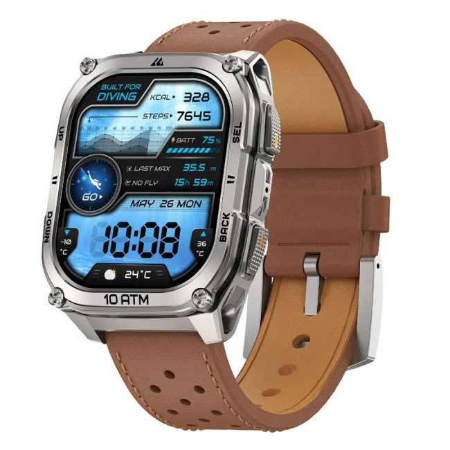 Змінний ремінець KOSPET PREMIUM ARCHLAN BROWN 22MM