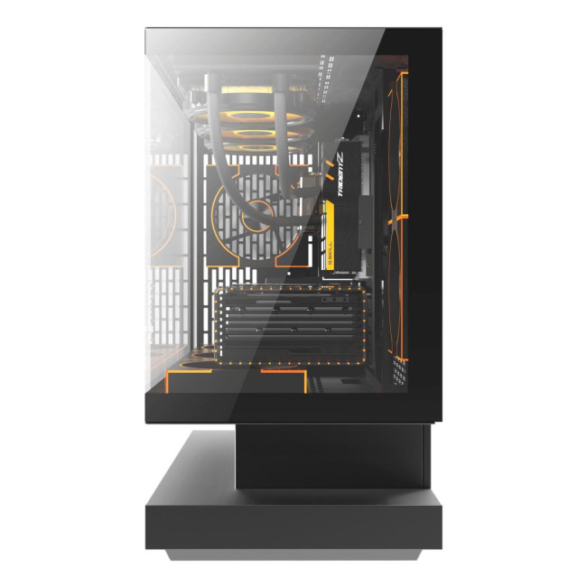 Корпус для комп'ютера MATX W/O PSU F1 BLACK DARK FLASH