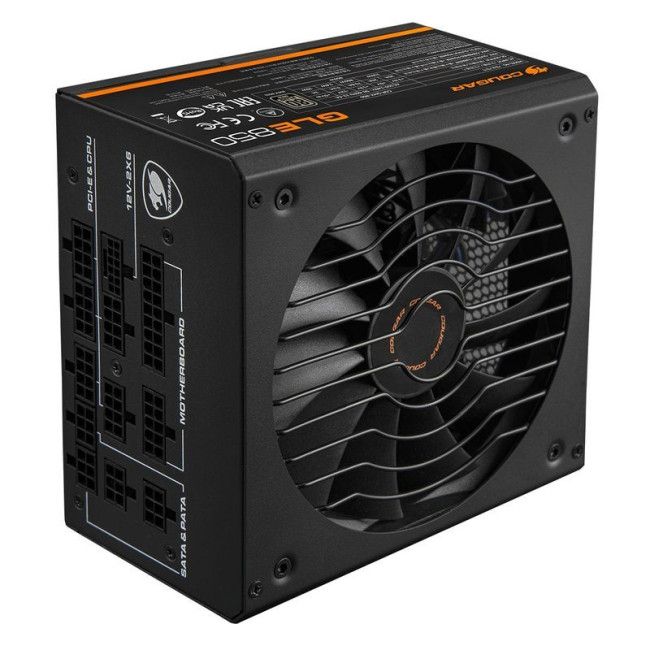 Блок живлення 850 Вт, 80 Plus Gold, Modular, 135 мм Silent Fan, 8SATA + 4PCI-E