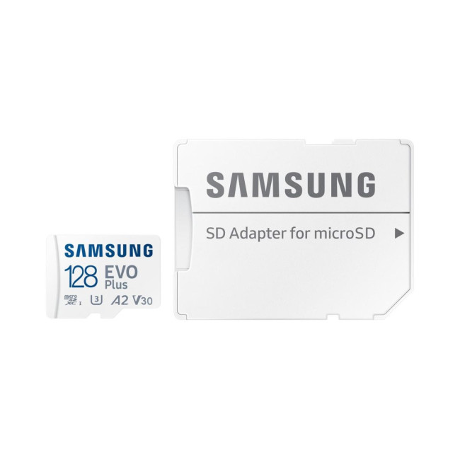 Карта пам’яті MICRO SDXC EVO+ 128GB V30 W/A MB-MC128SA/EU SAMSUNG