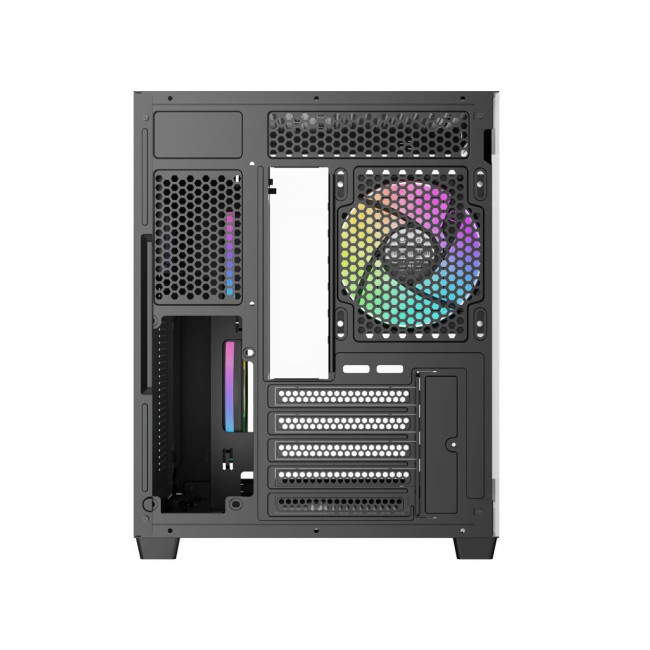 Корпус для комп'ютера MATX W/O PSU GAMMA C54 ARGB чорний (GAMMA-C54-BKD300XX-GL) OCYPUS