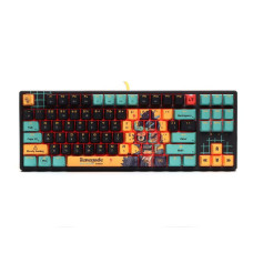 Клавіатура оптична ігрова, USB, RGB підсвічування, Alpha Optical Switch