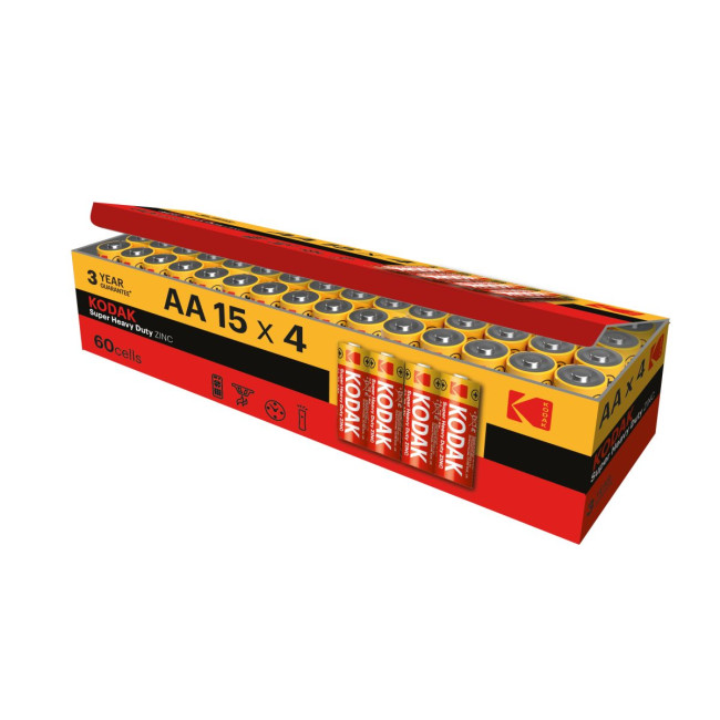 Батарейка Kodak EXTRA HEAVY DUTY R 6 коробка 1x4