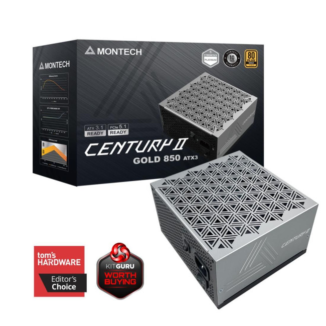 Блок живлення ATX 850W CENTURY II 850 MONTECH