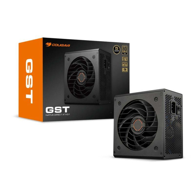 Блок живлення 750 Вт, 80 Plus Gold, ATX 3.1, 120 мм HDB Fan, 6 SATA + 4 PCI-E