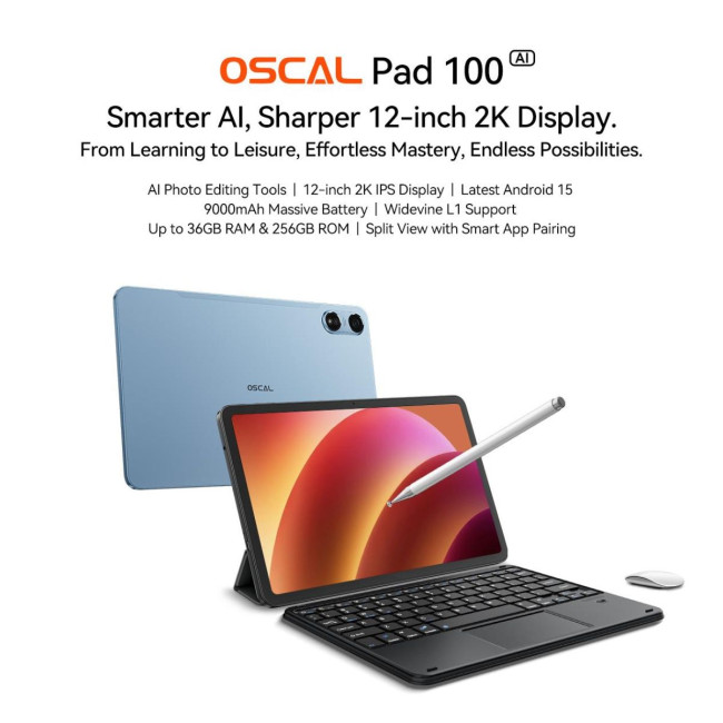 Планшет PAD100 BLUE 12