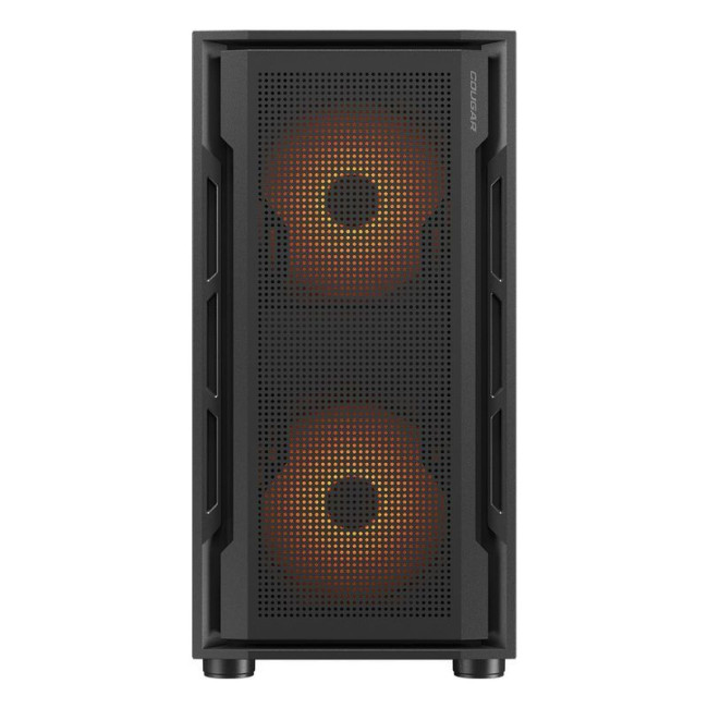 Ігровий корпус, 2*140mm, 1*120mm ARGB вентилятори передвстановлені, mATX/mini-ITX, USB3.0 x 2, USB3.0x2, USB2.0x1, Audio x1, скляне вікно