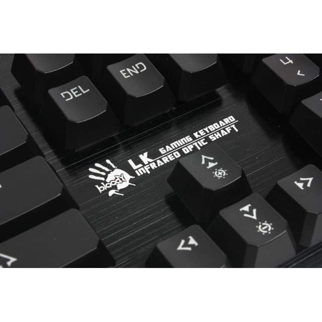 Клавіатура механічна ігрова, USB, LED-підсвічування, Full Light Strike Red