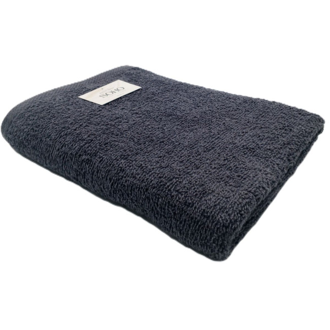 Рушник банний Soho 50х90 см бавовна 100% Basic Gray 