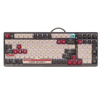 Клавіатура механічна ігрова, USB, підсвічування, BLMS Red Plus Switch
