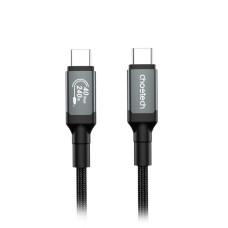 Кабель USB4.Gen 3, 40 Gbps, 240w, C-тато/C-тато, 1.2 м, преміум