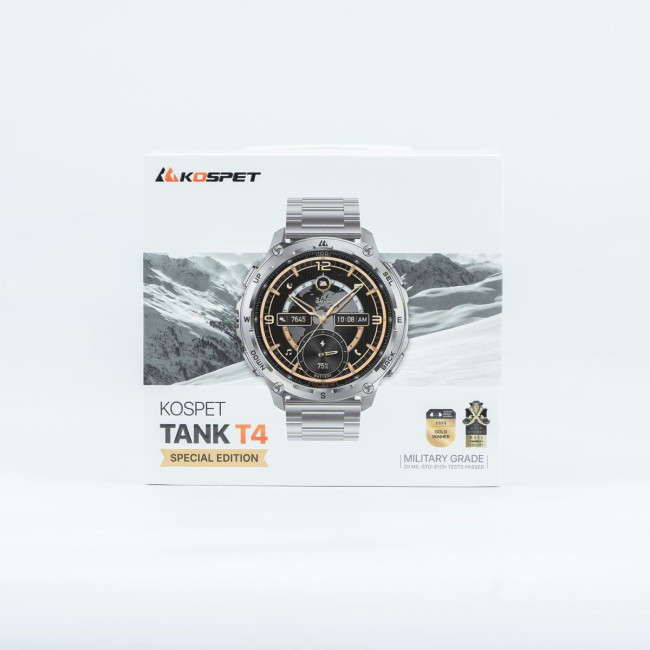 Розумний годинник TANK T4 SE SILVER KOSPET
