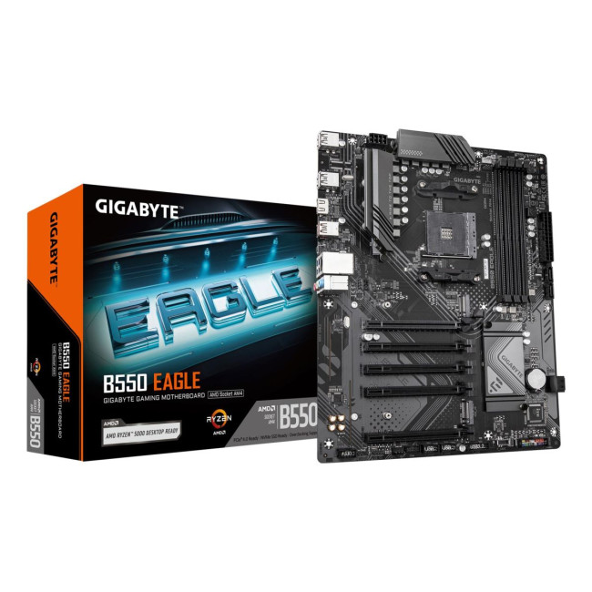 Материнська плата AMD B550 SAM4 ATX B550 EAGLE 1.0 GIGABYTE