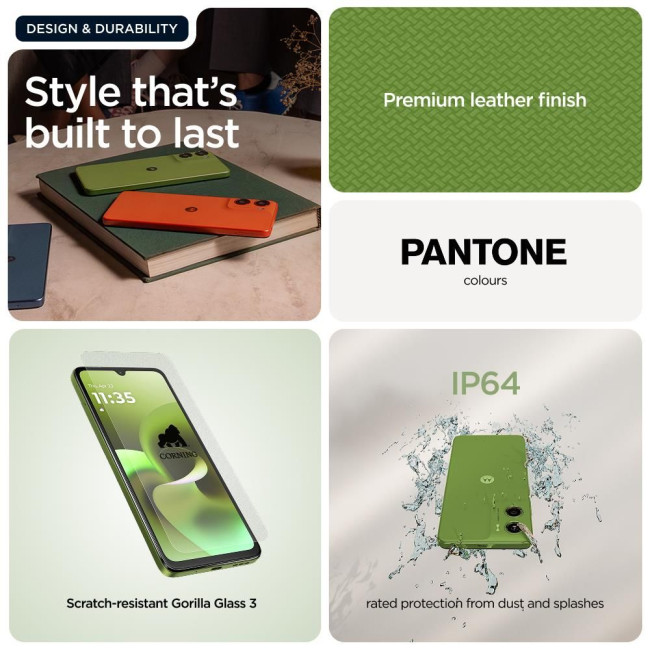 MOBILE PHONE MOTO G06 4/128GB/TENDRIL PBA20021RS MOTOROLA