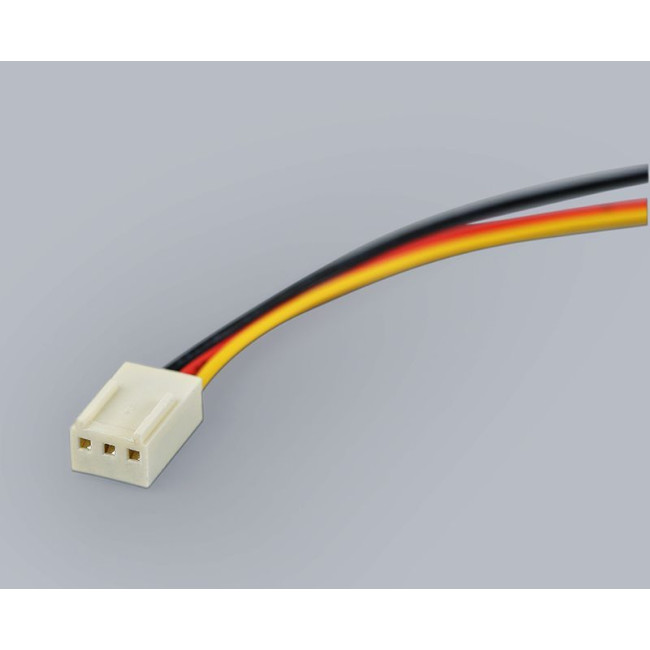 Вентилятор для корпусу, 80 х 80 мм, 3-pin мініроз'єм