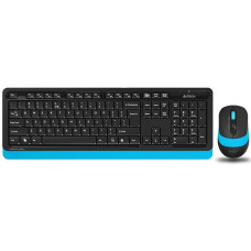 Комплект бездротовий Fstyler клавіатура+миша, чорно-синій, USB