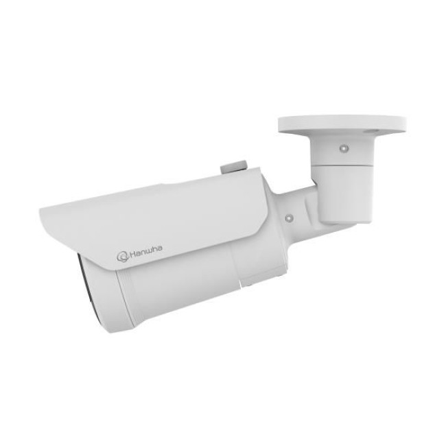 Мережева камера циліндрична 4K @ 30fps, motorized vari-focal lens 3.2~10.2mm (H: 104°~31° / V: 55°~17°) QNO-C9083R HANWHA VISION