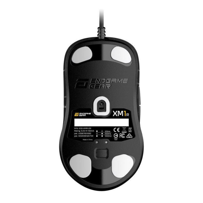 Миша ігрова дротова Endgame Gear XM1r, чорний (прозорий)