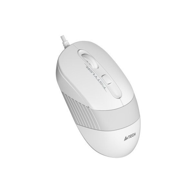 Миша дротова Fstyler, USB, 1600 dpi, білий