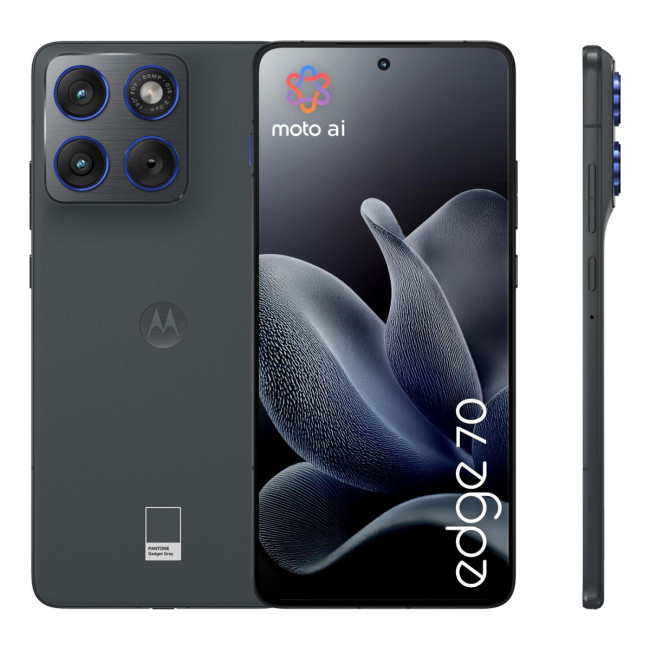 Мобільний телефон MOTO EDGE 70 12/512 Gadget Grey PBA50006RS MOTOROLA