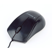 Оптична миша, USB інтерфейс, 1000 dpi, чорний