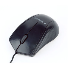 Оптична миша, USB інтерфейс, 1000 dpi, чорний
