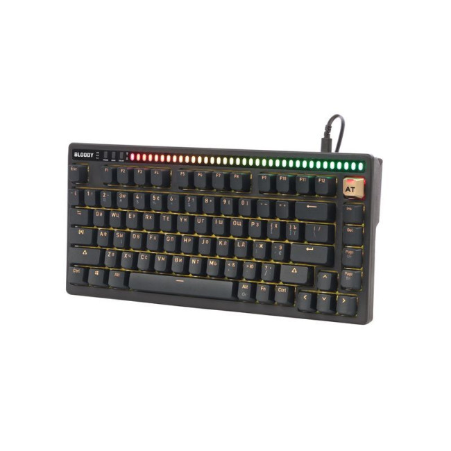 Клавіатура оптична ігрова, USB, RGB підсвічування, Alpha Optical Switch