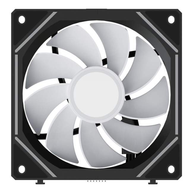 Набір із трьох вентиляторів для корпусу 120MM GAMMA F12 UNI BK ARGB REVERSE BLADE 3 IN 1 (GAMMA-F12-BK3AM01U-GL) OCYPUS
