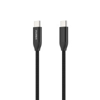 Кабель USB 2.0, 240w, C-тато/C-тато, 1 м, преміум