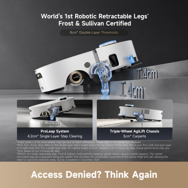 Робот-пилосос AQUA10 ULTRA ROLL RLH71DE-1-WH DREAME